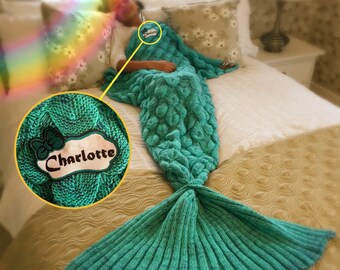 Mermaid Tail Blanket Etsy