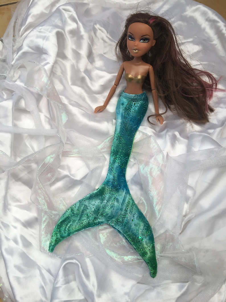 Holographic Mermaid Tail For Barbie Doll & Other Same Sized | Etsy