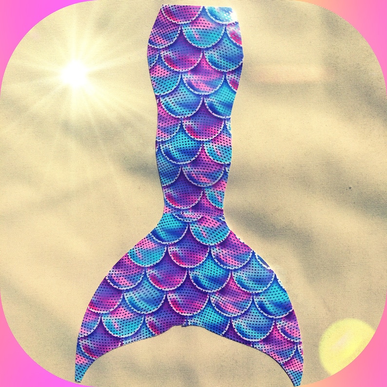 Holographic Mermaid Tail For Barbie Doll & Other Same Sized | Etsy