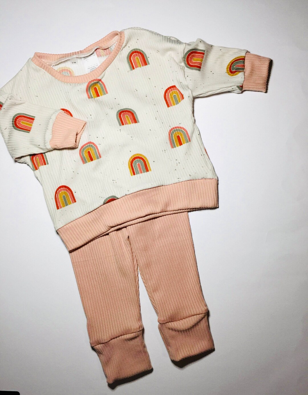 Oversized Rainbow Baby Sweater Oversized Kids Sweater and Etsy