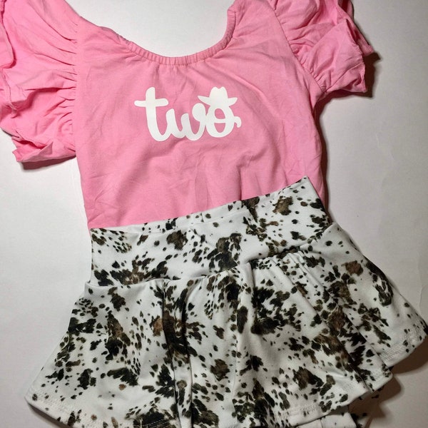Second Birthday Outfit Girl Two Year Old Birthday Outfit