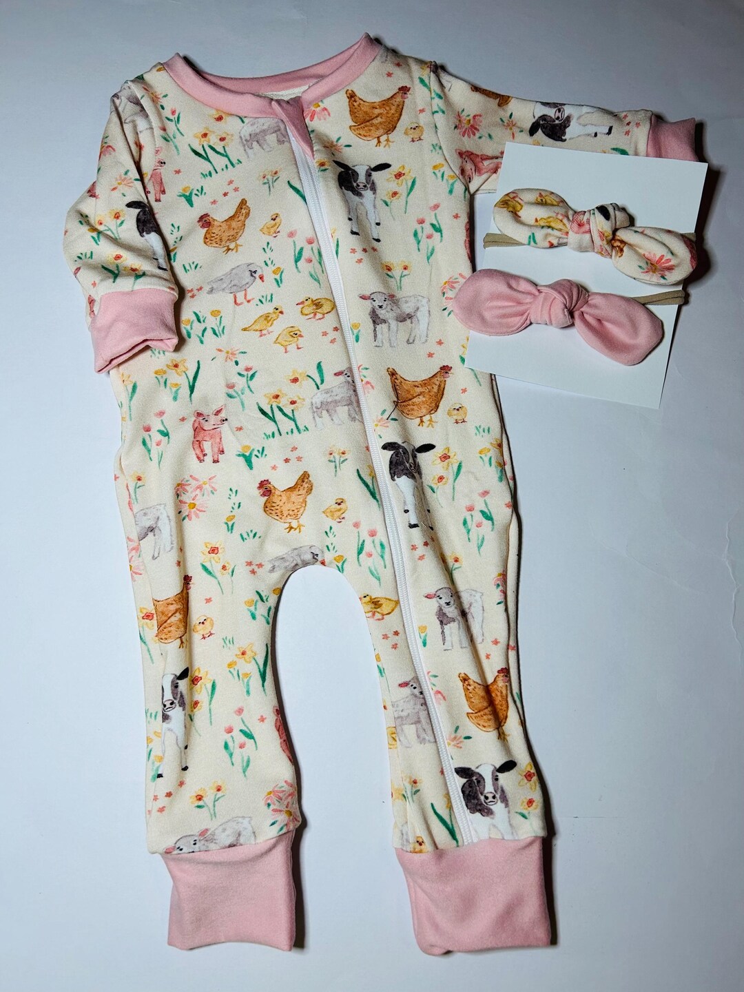 Bamboo Converter Gown (Pumpkin Farm Print)
