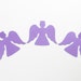 Purple Angel Die Cuts 1-3 Inch Diecuts Choose Your Color/colors ...