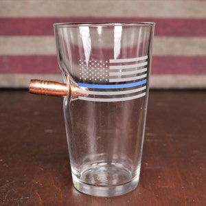 BenShot Thin Blue Line Bullet Pint