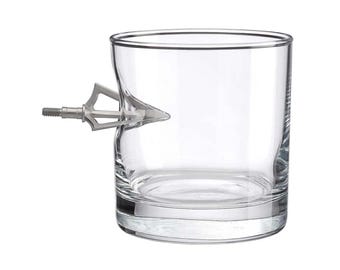 BenShot Broadhead Rocks Glass