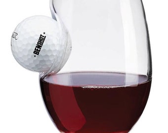 BenShot Golf Ball Wine Glass