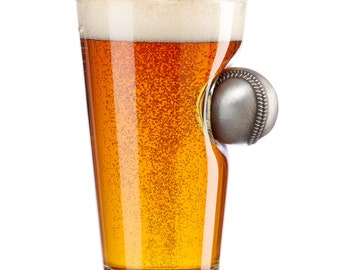 BenShot Baseball Pint Glass