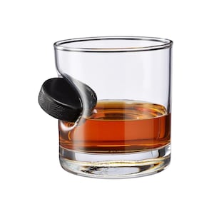 BenShot SlapShot™ Hockey Puck Rock Glass