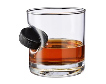 BenShot SlapShot™ Hockey Puck Rock Glass