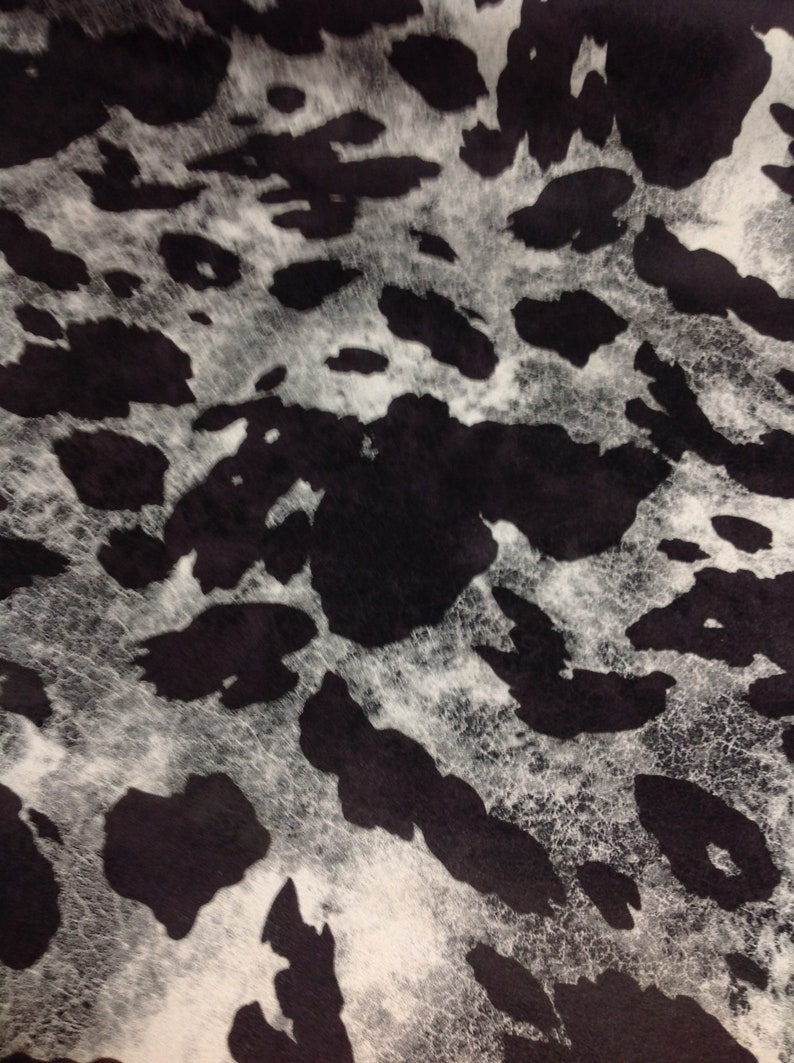 Cowhide Fabric By the YardHome Decorator FabricFaux cowhide Etsy