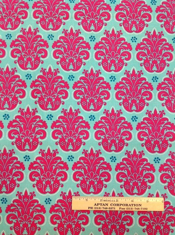 SALE Damask Fabric by the Yard Cotton Damask Fabric Cotton Etsy