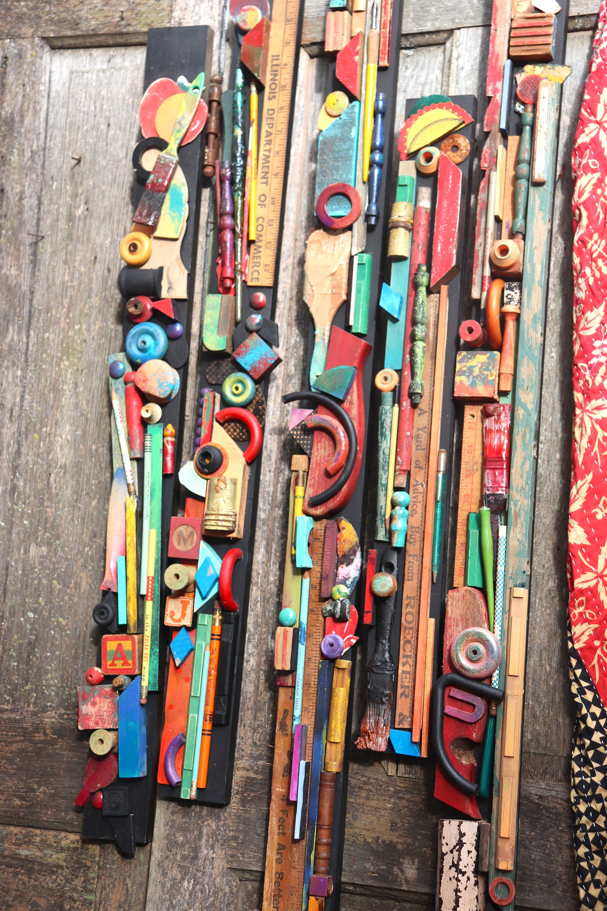 Beautiful view of Metal And Wood Art