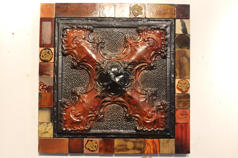 Metal Wood Garden Art Rustic Earthy Vintage Country Etsy