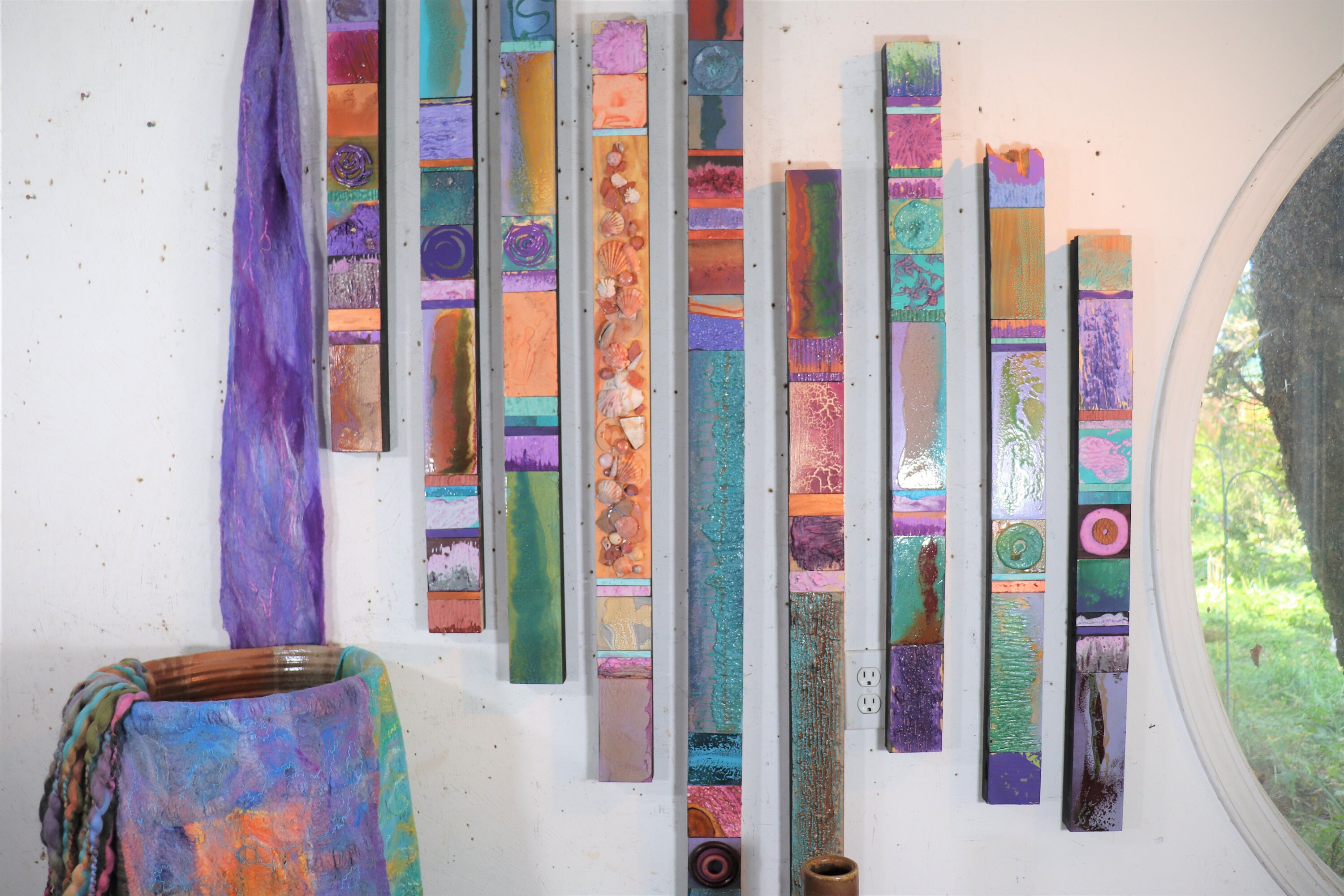 Pastel lavanda señora techo antiguo estaño arte azulejo panel | Etsy