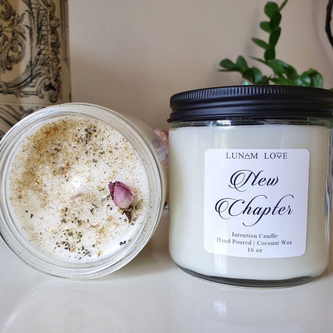 New Chapter Candle Etsy
