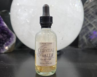 Celestial Wealth Ritual Body Oil
