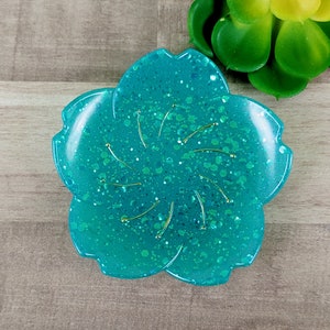 Resin Cherry Blossom Trinket Tray | Ring Dish | Flower Gift | Friendship Gift | Mothers Day Gift | Wedding Gift | Bridesmaid | Japan Style