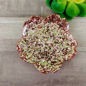 Resin Cherry Blossom Trinket Tray | Ring Dish | Flower Gift | Friendship Gift | Mothers Day Gift | Wedding Gift | Bridesmaid | Japan Style