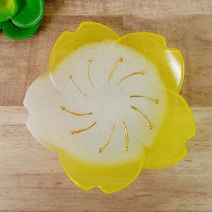 Resin Cherry Blossom Trinket Tray | Ring Dish | Flower Gift | Friendship Gift | Mothers Day Gift | Wedding Gift | Bridesmaid | Japan Style
