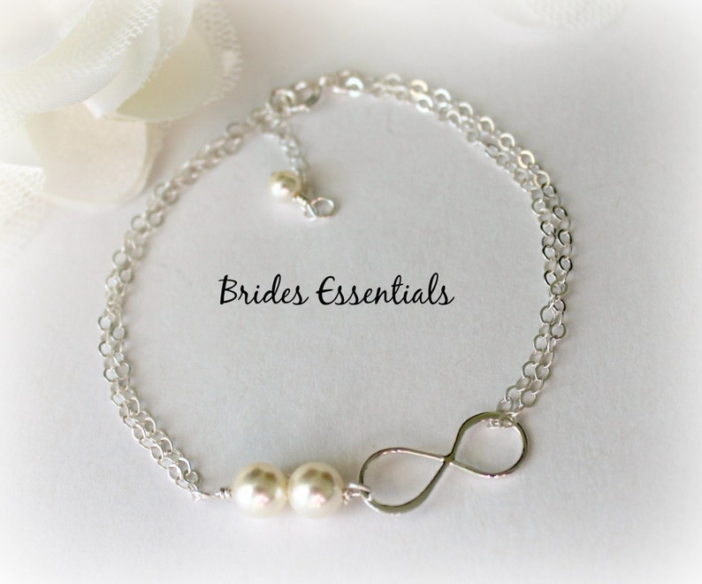 Lariat Necklace Friends Forever Charm Sterling Silver 5 sets of Necklace Bridesmaid Birthstone Jewelry Set Infinity Chain Necklace