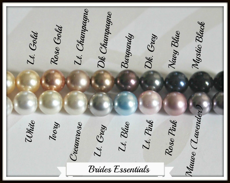 Wedding Pearl Jewelry Bridesmaid Pearl Jewelry White Ivory Rose Gold Pearl Earring Bridal Earrings Bridal Accessories Wedding Earrings