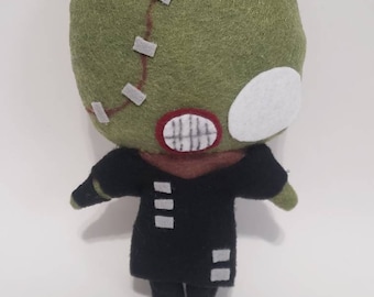 Resident Evil Nemesis Inspired Plush Chibi Kawaii Cute