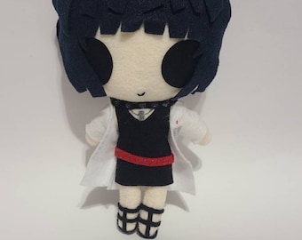 Persona 5 Takemi Inspired Plush Chibi Kawaii Cute Fanart