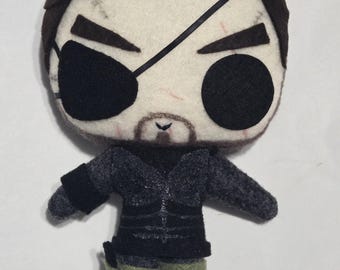 Metal Gear Solid Venom Snake Inspired Plush Chibi Kawaii Cute Fanart