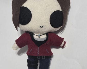 Resident Evil 2 Claire (Remake) Inspired Plush Fanart