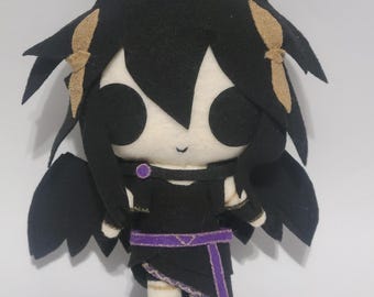 Dark Pit Inspired Plush Chibi Kawaii Cute Fanart