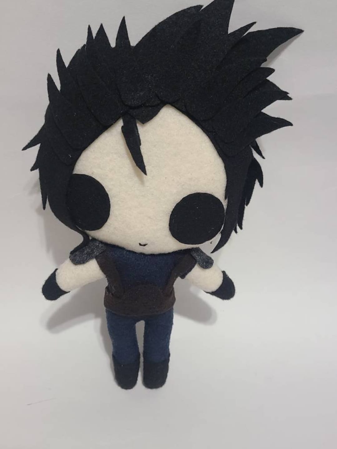 Final Fantasy 7 Zack Inspired Plush Chibi Kawaii Cute Fanart