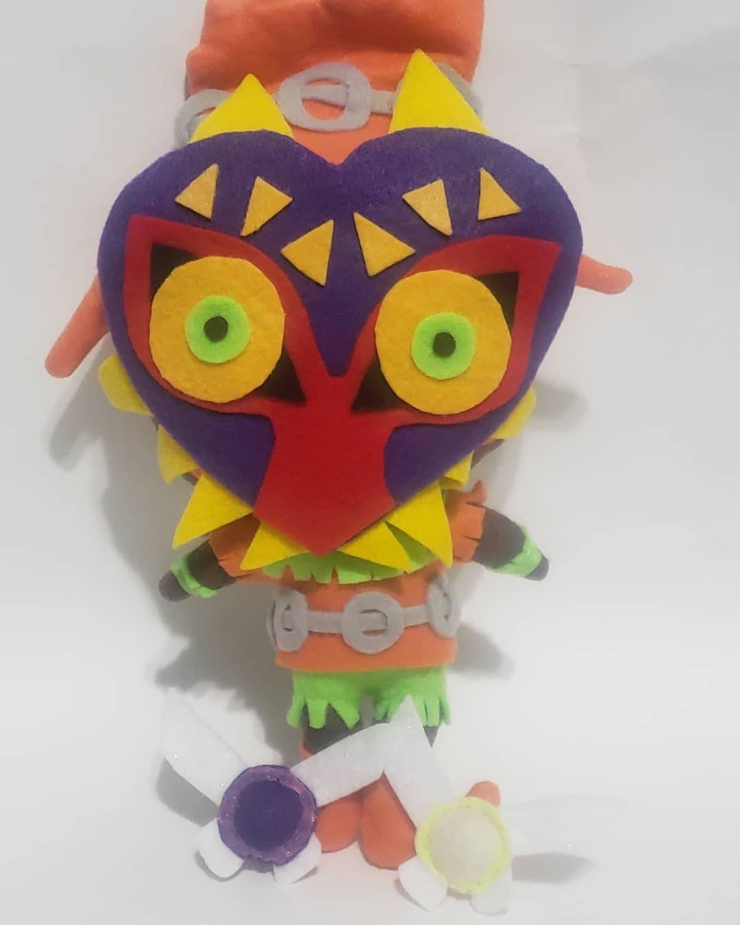 The Legend of Zelda Skull Kid Inspired Plush Chibi Kawaii Cute