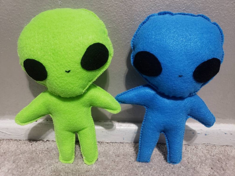 cute alien stuffed animal