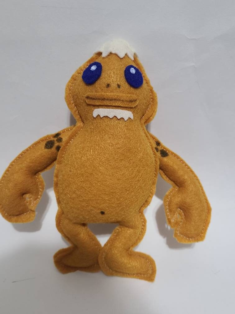 Legend of Zelda Goron Inspired Plush Chibi Kawaii Cute Fanart - Etsy