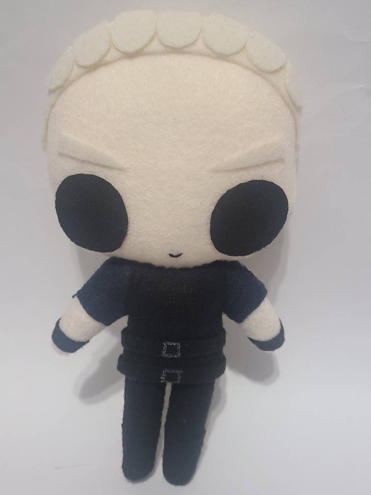 Residents Evil Wesker (S.T.A.R.S) Inspired Plush Chibi Kawaii Cute Fanart