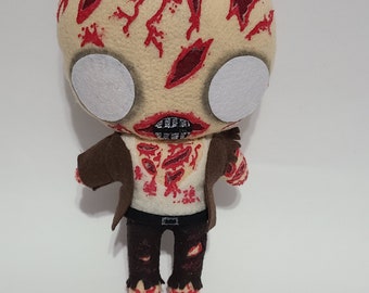 Resident Evil Crimson Head Inspired Plush Chibi Kawaii Cute Fanart