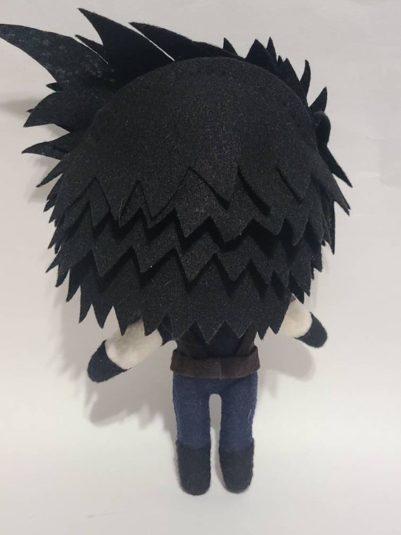 Final Fantasy 7 Zack Inspired Plush Chibi Kawaii Cute Fanart Final Fantasy 7 Zack Inspired Plush Chibi Kawaii Cute Fanart