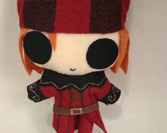 Skyrim Cicero Inspired Plush Chibi Kawaii Cute Fanart