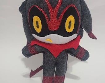 Sonic Eclipse Inspired Plush Chibi Kawaii Cute Fanart