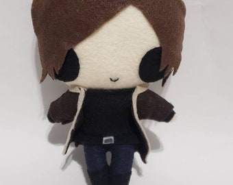 Resident Evil 4 Leon Inspired Plush Chibi Kawaii Cute Fanart