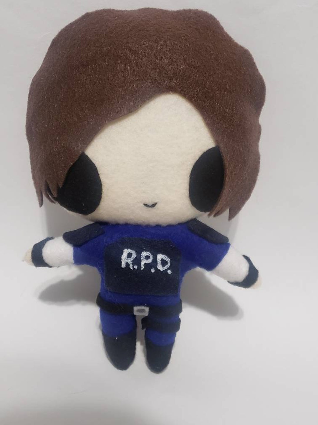 バイオハザード2 レオン風ぬいぐるみ ちびキャラ かわいい ファン