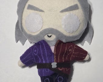 Skyrim Sheogorath Inspired Plush Chibi Kawaii Cute Fanart