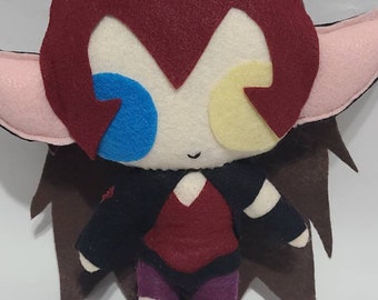 She-Ra Catra Inspired Plush Chibi Kawaii Fanart
