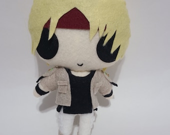 Star Ocean 2 Claude Inspired Plush Chibi Kawaii Cute Fanart