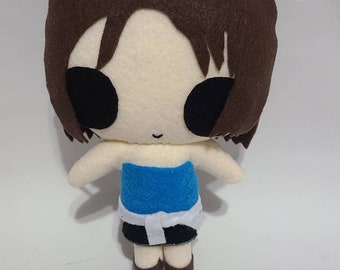 Resident Evil 3 Jill (Original Costume) Inspired Plush Chibi Kawaii Cute Fanart