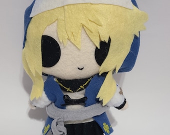Guilty Gear Bridget Inspired Plush Chibi Kawaii Cute Fanart