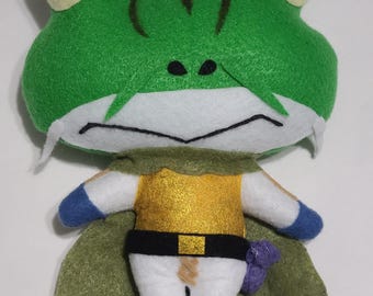 カエル 1/10スケールフィギュア - クロノ・トリガー | 未塗装 | NomNom