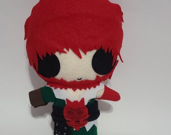 Castlevania Simon Belmont Inspired Plush Chibi Kawaii Cute Fanart