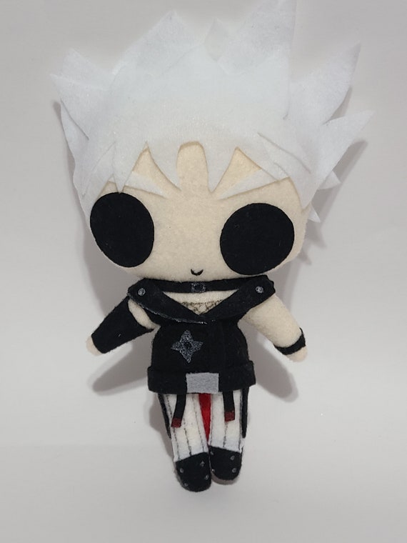 Guilty Gear Sol Badguy Inspired Plush Chibi Kawaii Cute Fanart 