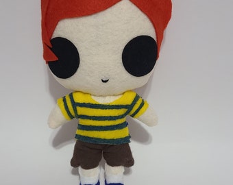 Mother 3 Claus Inspired Plush Chibi Kawaii Cute Fanart